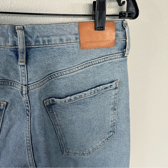 Citizens of Humanity Jolene Cropped Straight Leg Jeans Blue Jay Denim Women’s 29 - Picture 9 of 13